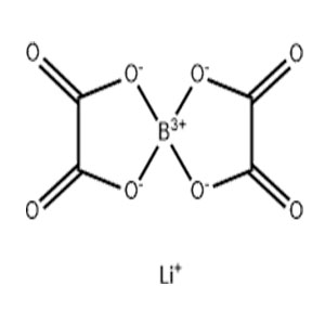 双乙二酸硼酸锂,lithium,1,4,6,9-tetraoxa-5-boranuidaspiro[4.4]nonane-2,3,7,8-tetrone