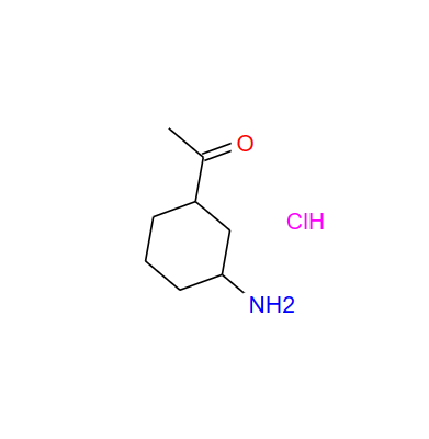 1-(3-aminocyclohexyl)ethan-1-one hydrochloride
