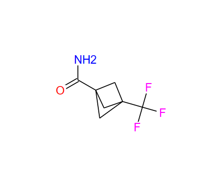 3-(三氟甲基)双环[1.1.1]戊烷-1-甲酰胺,3-(trifluoromethyl)bicyclo[1.1.1]pentane-1-carboxamide