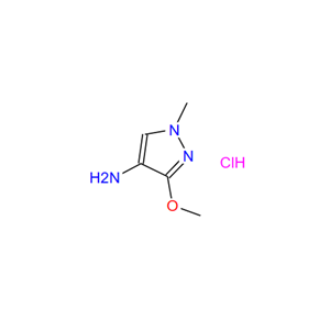 3-甲氧基-1-甲基-4-氨基盐酸盐,3-methoxy-1-methyl-1H-pyrazol-4-amine hydrochloride