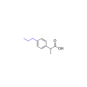布洛芬杂质23,2-(4-propylphenyl)propanoic acid