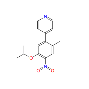 4-(5-异丙氧基-2-甲基-4-硝基-苯基)-吡啶