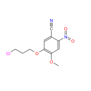 5-(3-氯丙氧基)-4-甲氧基-2-硝基苯甲腈