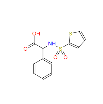2-苯基-2-(噻吩-2-基磺酰基氨基)乙酸,phenyl[(thien-2-ylsulfonyl)amino]acetic acid