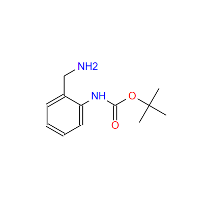 N-[2-(氨基甲基)苯基]氨基甲酸叔丁酯,tert-Butyl 2-(aminomethyl)phenylcarbamate