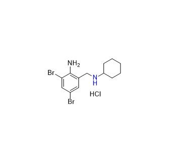 溴己新杂质01,2,4-dibromo-6-((cyclohexylamino)methyl)aniline hydrochloride