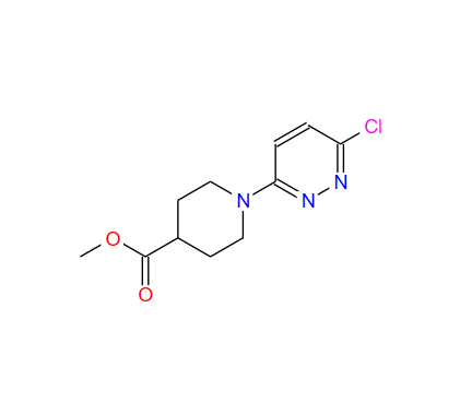 1-(6-氯哒嗪-3-基)哌啶-4=羧酸甲酯,Methyl 1-(6-chloro-3-pyridazinyl)-4-piperidinecarboxylate