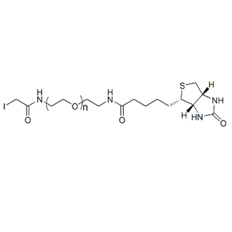 碘乙酰基-聚乙二醇-生物素,IA-PEG-Biotin;Iodoacetyl-PEG-Biotin