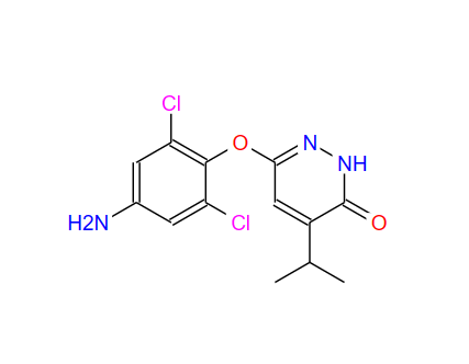 6-(4_氨基-2,6-二氯苯氧基)-4-異丙基噠嗪-3(2H)-酮,6-(4-amino-2,6-dichlorophenoxy)-4-isopropylpyridazin-3(2H)-one