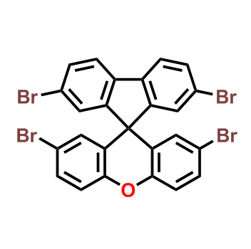 2,2',7,7'-四溴螺[芴-9,9'-氧雜蒽,2,2',7,7'-Tetrabromospiro[fluorene-9,9'-xanthene]