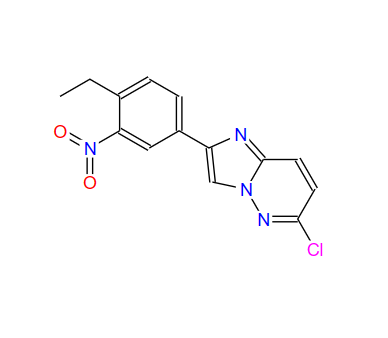 6-氯-2-(4-乙基-3-硝基苯基)咪唑[1,2-B]哒嗪,6-chloro-2-(4-ethyl-3-nitrophenyl)imidazo[1,2-b]pyridazine
