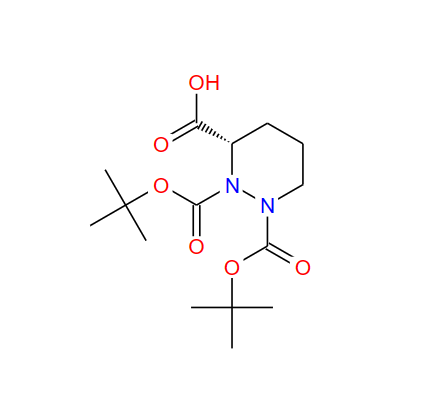 (S)-1,2-双(叔丁氧基羰基)六氢哒嗪-3-羧酸,(S)-Tetrahydropyridazine-1,2,3-tricarboxylic acid 1,2-di-tert-butyl ester