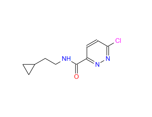 6-氯-N-(2-环丙基乙基)哒嗪-3-甲酰胺,6-chloro-N-(2-cyclopropylethyl)pyridazine-3-carboxaMide