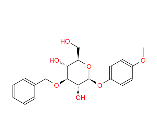 4-甲氧苯基-3-O-芐基-Β-D-吡喃葡萄糖苷,4-METHOXYPHENYL 3-O-BENZYL-BETA-D-GLUCOPYRANOSIDE