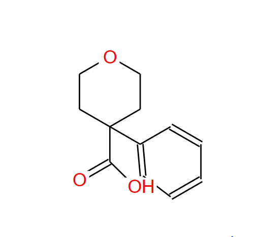 4-苯基四氫吡喃-4-羧酸,4-phenyltetrahydropyran-4-carboxylic acid