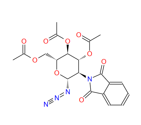 2-脱氧-2-(1,3-二氢-1,3-二氧代-2H-异吲哚-2-基)-BETA-D-吡喃葡萄糖基叠氮化物 3,4,6-三乙酸酯,2-Deoxy-2-(1,3-dihydro-1,3-dioxo-2H-isoindol-2-yl)-β-D-glucopyranosyl azide 3,4,6-Triacetate