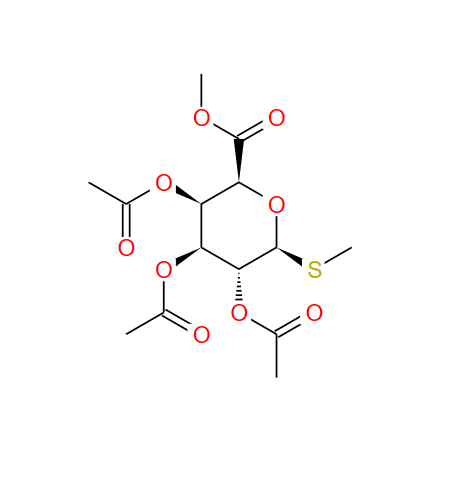 甲基 1-硫代-BETA-D-半乳吡喃糖苷酸甲酯三乙酸酯,METHYL 2,3,4-TRI-O-ACETYL-BETA-D-THIOGALACTOPYRANOSIDURONIC ACID METHYL ESTER