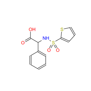 2-苯基-2-(噻吩-2-基磺酰基氨基)乙酸,phenyl[(thien-2-ylsulfonyl)amino]acetic acid