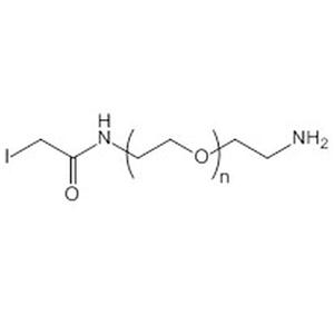 IA-PEG-NH2，碘乙酰基-聚乙二醇-氨基，Iodoacetyl-PEG-amine