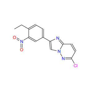 6-氯-2-(4-乙基-3-硝基苯基)咪唑[1,2-B]哒嗪