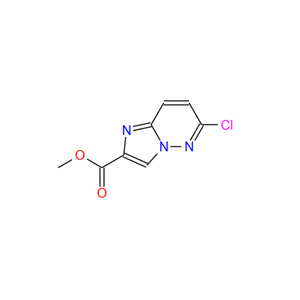 6-氯咪唑并[1,2-B]哒嗪-2-羧酸甲酯,methyl 6-chloroimidazo[1,2-b]pyridazine-2-carboxylate