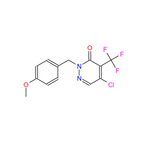 5-氯-2-(4-甲氧基苄基)-4<(三氟甲基)哒嗪 -3(2H)酮,5-Chloro-2-(4-methoxybenzyl)-4-(trifluoromethyl)pyridazin-3(2H)-one