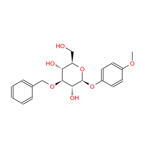 4-甲氧苯基-3-O-苄基-Β-D-吡喃葡萄糖苷,4-METHOXYPHENYL 3-O-BENZYL-BETA-D-GLUCOPYRANOSIDE