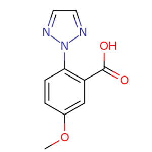 5-甲氧基-2-（2H-1,2,3-三唑-2-基）苯甲酸