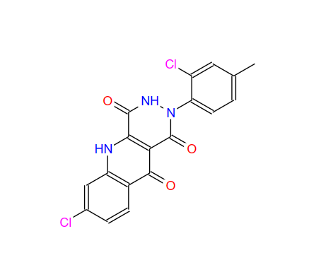 7-氯.-2-(2-氯-4-甲基苯基)-2,3-二氢哒嗪[4,5-B]喹啉-1,4,10(5H)-三酮,Pyridazino[4,5-b]quinoline-1,4,10(5H)-trione, 7-chloro-2-(2-chloro-4-methylphenyl)-2,3-dihydro-