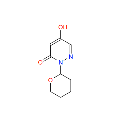 2-(2-四氢吡喃基)-5-羟基哒嗪-3(2H)-酮,5-Hydroxy-2-(tetrahydro-pyran-2-yl)-2H-pyridazin-3-one