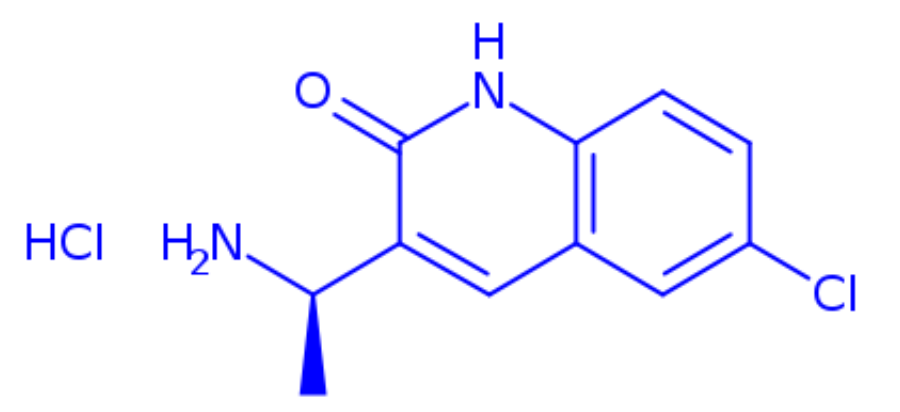 （R） -3-（1-氨基乙基）-6-氯喹啉-2（1H）-酮盐酸盐,(R)-3-(1-aminoethyl)-6-chloroquinolin-2(1H)-one hydrochloride