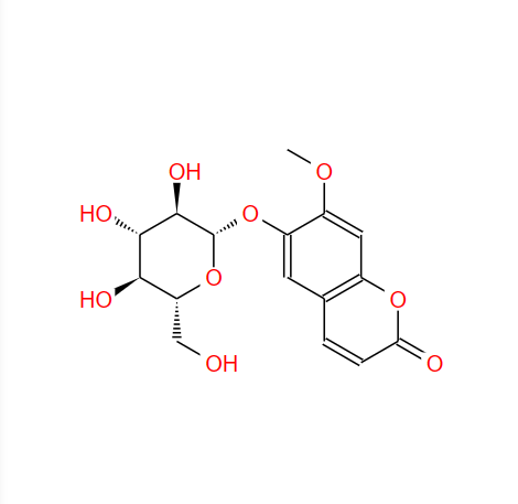 6-甲氧基香豆素-7-0-BETA-D-吡喃葡萄糖苷,Magnolioside