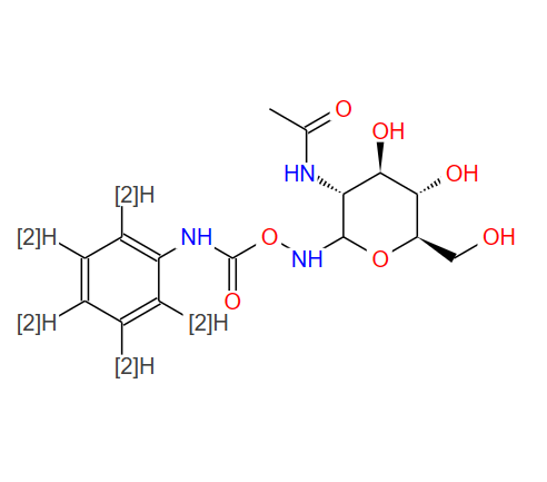 (Z)-O-(2-乙酰氨基-2-脱氧-D-吡喃葡萄糖基)氨基N-苯基-D5-氨基甲酸酯,(Z)-O-(2-Acetamido-2-deoxy-D-glucopyranosylidene)amino N-Phenyl-d5-carbamate