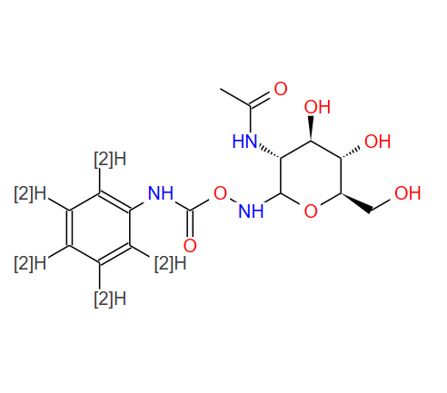 (Z)-O-(2-乙酰氨基-2-脫氧-D-吡喃葡萄糖基)氨基N-苯基-D5-氨基甲酸酯,(Z)-O-(2-Acetamido-2-deoxy-D-glucopyranosylidene)amino N-Phenyl-d5-carbamate