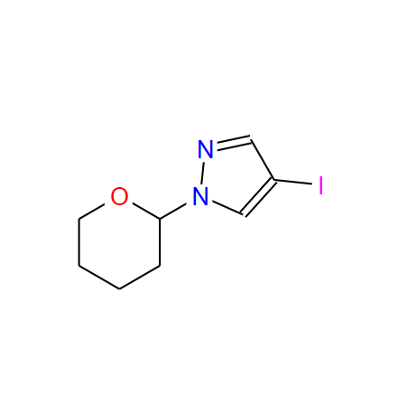 4-碘-1-(四氫吡喃-2-基)-1H-吡唑,4-iodo-1-(tetrahydro-2H-pyran-2-yl)-1H-pyrazole