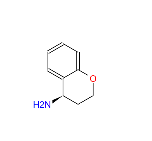 (4R)-3,4-二氢-2H-1-苯并吡喃-4-胺,2H-1-Benzopyran-4-amine,3,4-dihydro-,(4R)-(9CI)