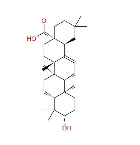 齊墩果酸,Oleanolic acid