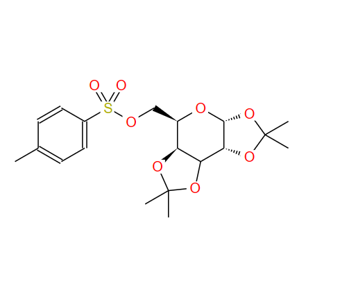 1,2:3,4-二-O-亞異丙基-6-O-(P-甲苯磺?；?-Α-D-吡喃半乳糖,1,2:3,4-DI-O-ISOPROPYLIDENE-6-O-P-TOLYLSULFONYL-ALPHA-D-GALACTOSE