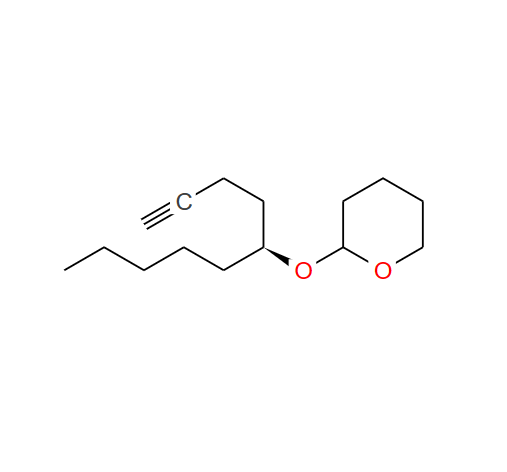 (S)-5-[(四氢吡喃基)氧基]-1-癸炔,2-[[(1S)-1-(3-Butyn-1-yl)hexyl]oxy]tetrahydro-2H-pyran