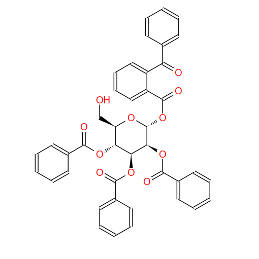1,2,3,4,6-五-O-苯甲酰基-ALPHA-D-吡喃甘露糖,Penta-O-benzoyl-alpha-D-mannopyranose