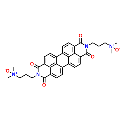 3,3'-(1,3,8,10-四蒽酮并[2,1,9-DEF:6,5,10-D'E'F']二異喹啉-2,9(1H,3H,8H,10H)-二基)雙(N,N-二甲基丙烷-1-氧化胺),3,3'-(1,3,8,10-Tetraoxoanthra[2,1,9-def:6,5,10-d'e'f']diisoquinoline-2,9(1H,3H,8H,10H)-diyl)bis(N,N-dimethylpropan-1-amine oxide)