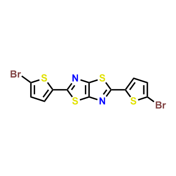 2,5-bis(5-bromothiophen-2-yl)thiazolo[5,4-d]thiazole,2,5-bis(5-bromothiophen-2-yl)thiazolo[5,4-d]thiazole