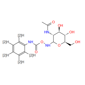 (Z)-O-(2-乙酰氨基-2-脱氧-D-吡喃葡萄糖基)氨基N-苯基-D5-氨基甲酸酯,(Z)-O-(2-Acetamido-2-deoxy-D-glucopyranosylidene)amino N-Phenyl-d5-carbamate