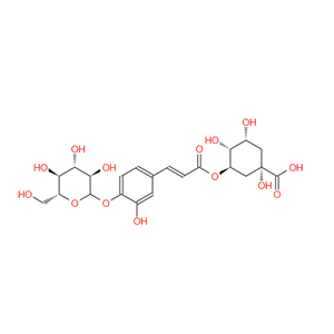 	5-O-[4'-O-(Β-D-吡喃葡萄糖基)咖啡酰基]奎宁酸