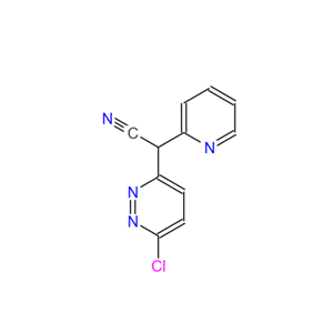2-(6-氯3哒嗪基)-2-吡啶基乙腈,2-(6-Chloro-3-pyridazinyl)-2-(2-pyridinyl)-acetonitrile