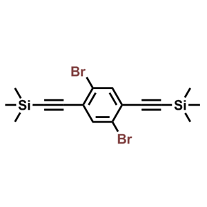 1,4-二溴-2,5-双[2-(三甲基硅基)乙炔基]苯,1,4-Dibromo-2,5-bis[2-(trimethylsilyl)ethynyl]benzene