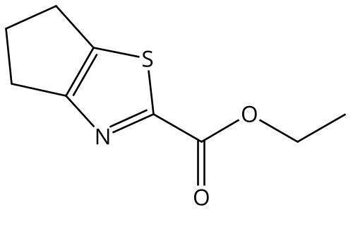 ethyl 5,6-dihydro-4H-cyclopenta[d]thiazole-2-carboxylate,ethyl 5,6-dihydro-4H-cyclopenta[d]thiazole-2-carboxylate