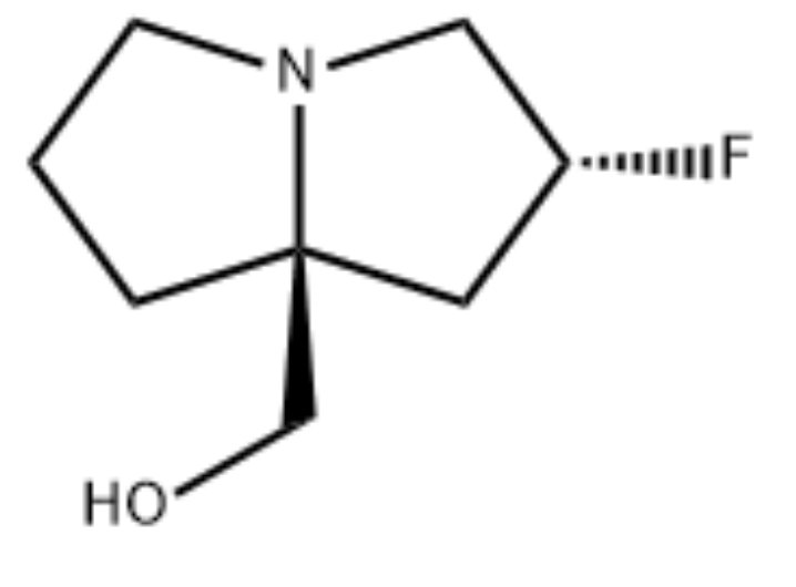 (2R,8S)-2-氟-1,2,3,5,6,7-六氢吡咯嗪-7-基]甲醇,((2R,7aS)-2-fluorohexahydro-1H-pyrrolizin-7a-yl)methanol