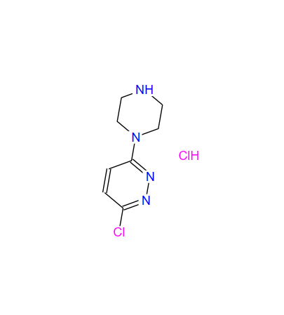 3-氯-6-(1-哌嗪基}噠嗪鹽酸鹽,3-Chloro-6-piperazinopyridazine Hydrochloride