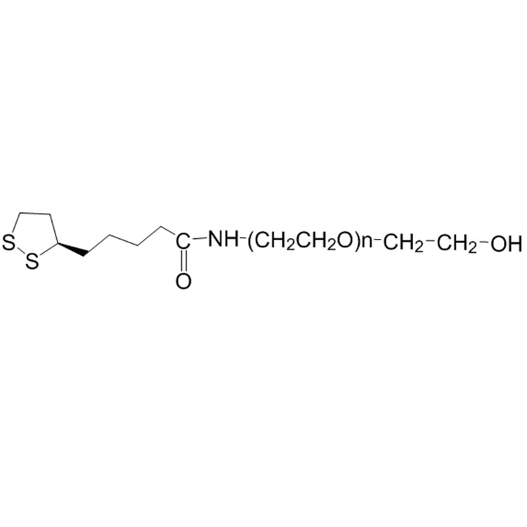 硫辛酸-聚乙二醇-羟基,Lipoic acid-PEG-OH;LA-PEG-Hydroxyl;LA-PEG-OH